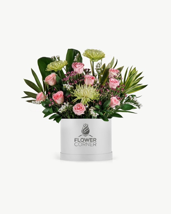 Blush Garden Hatbox