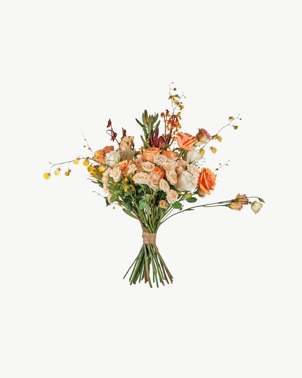Peach Sorbet Bouquet
