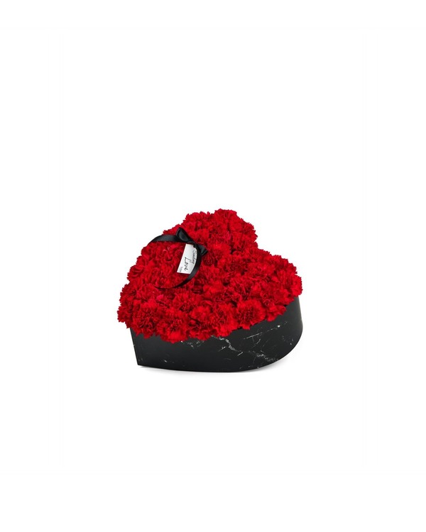 Scarlet Carnation Heart