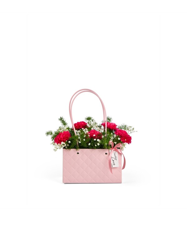 Pink Carnation Gift Bag