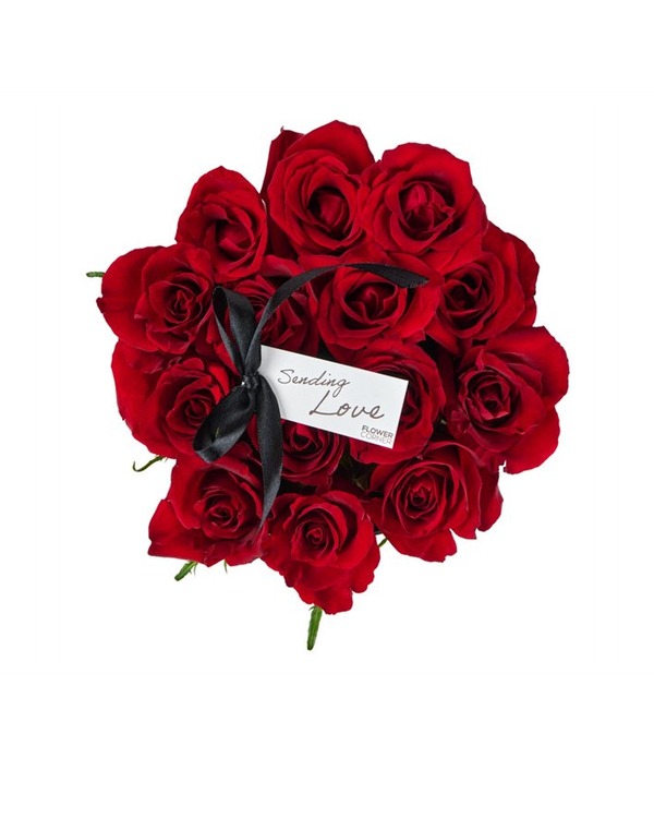 Red Rose Heart Box