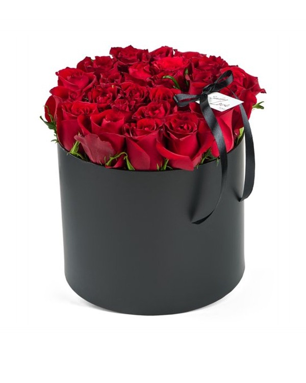 Grand Noir Rose Box