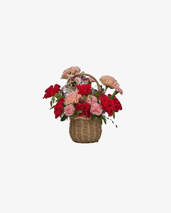 Country Rose Basket
