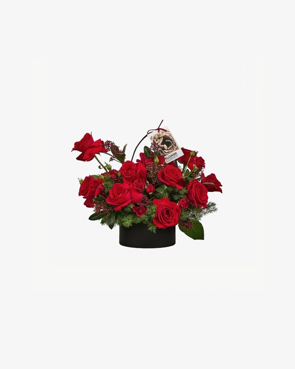 Ruby Rose Leather Box