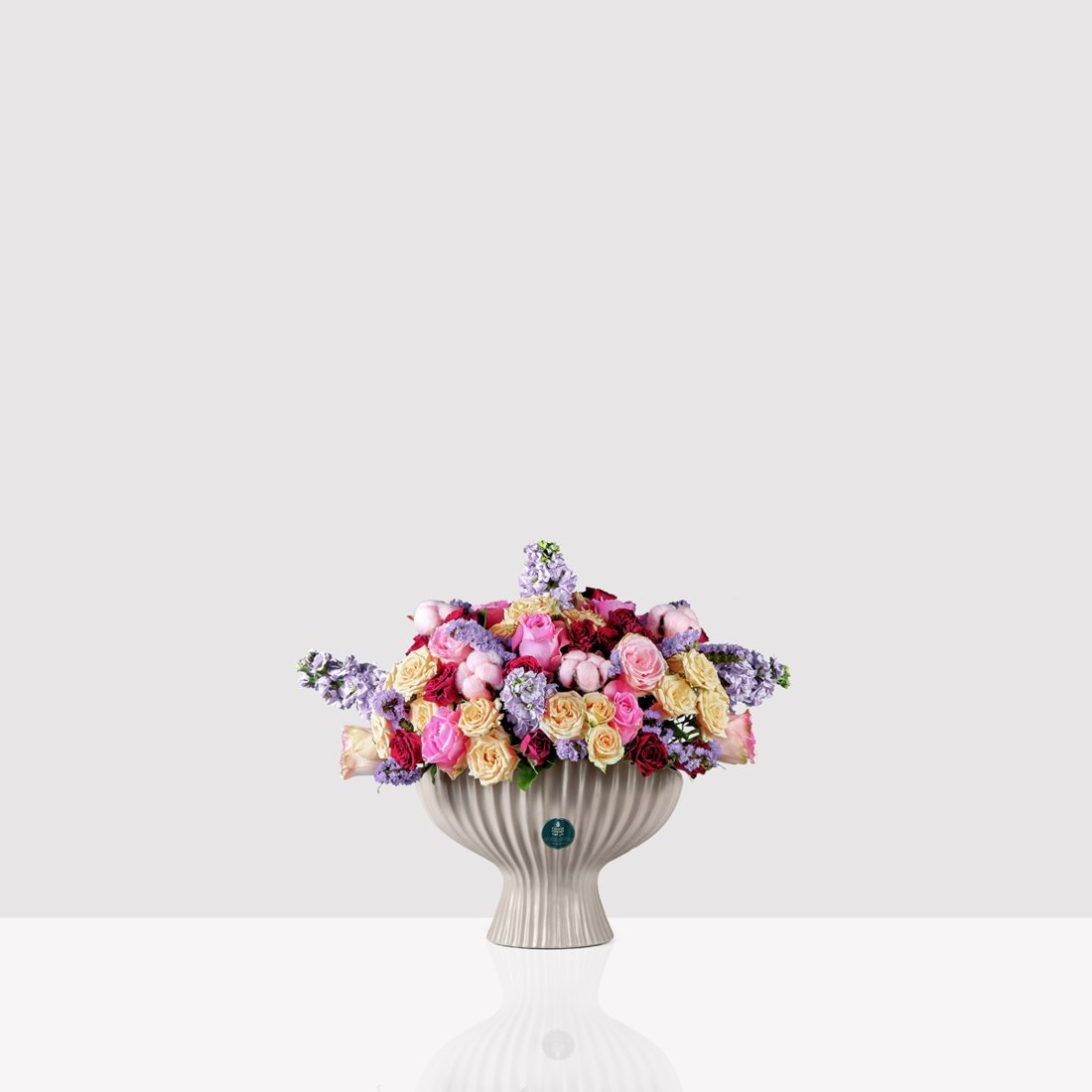 Scented Elegance Vase Arrangement