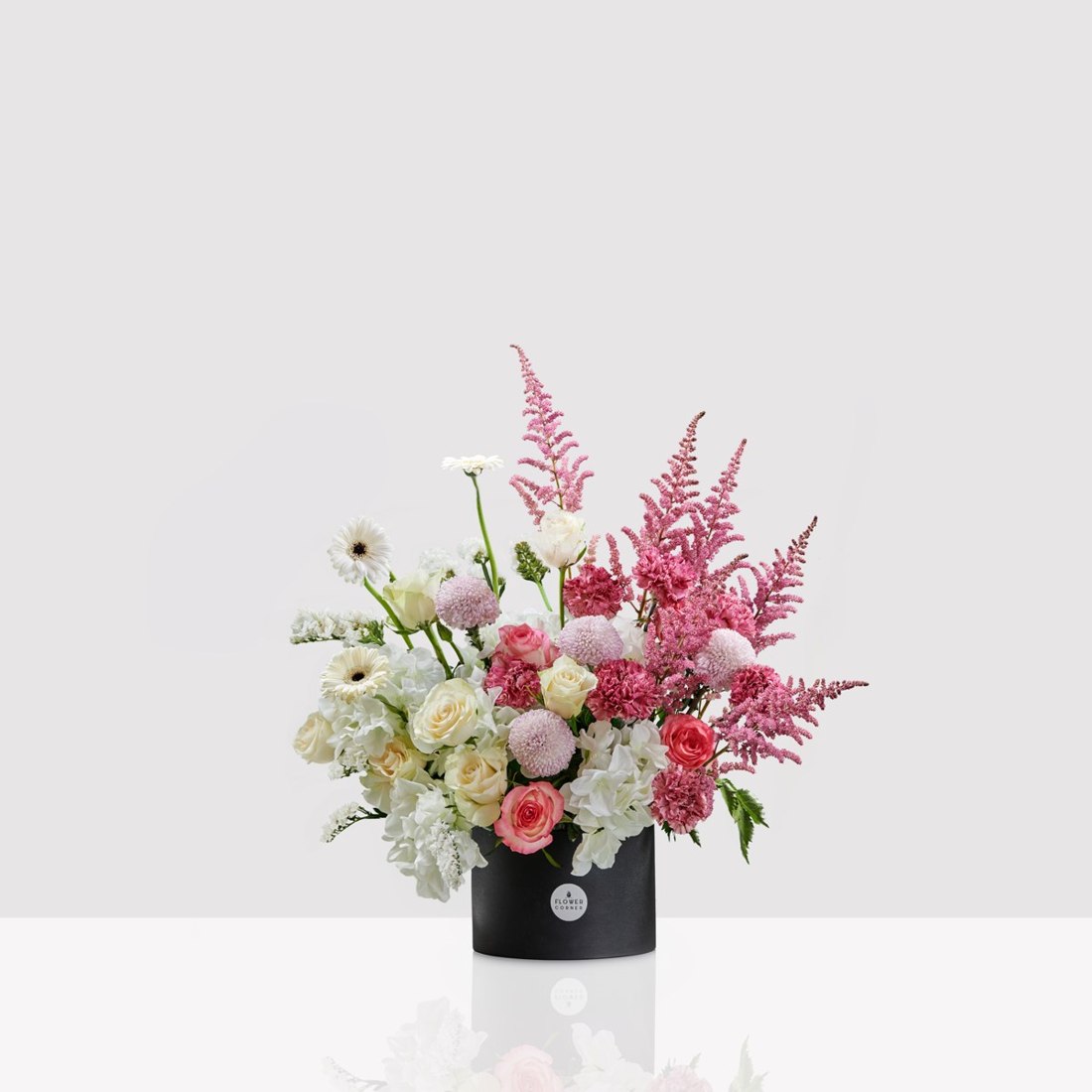 Rose and Astilbe Elegance
