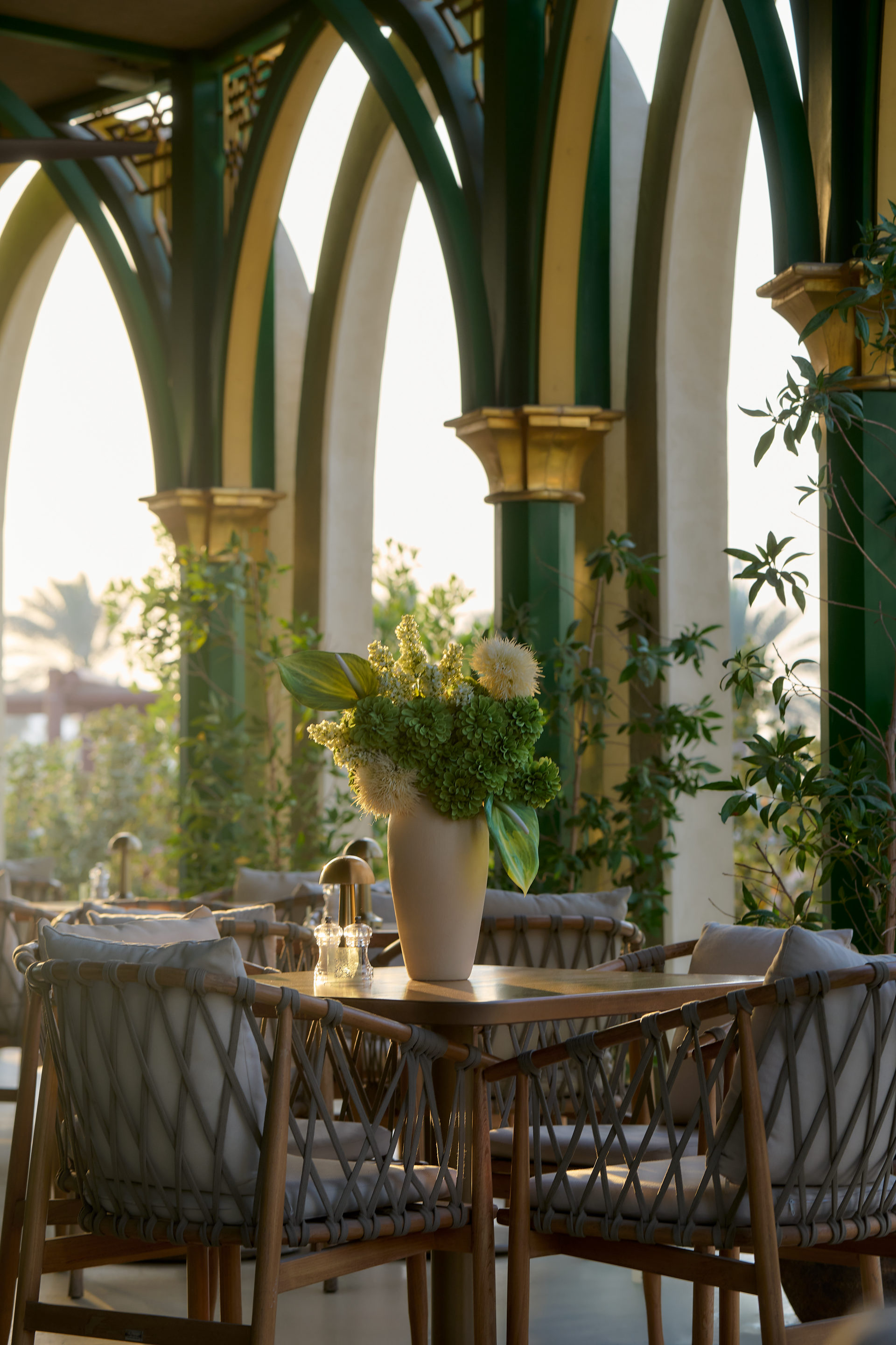 Ballroom and venue floral styling for a Dubai event, by Flower Corner — photo 190