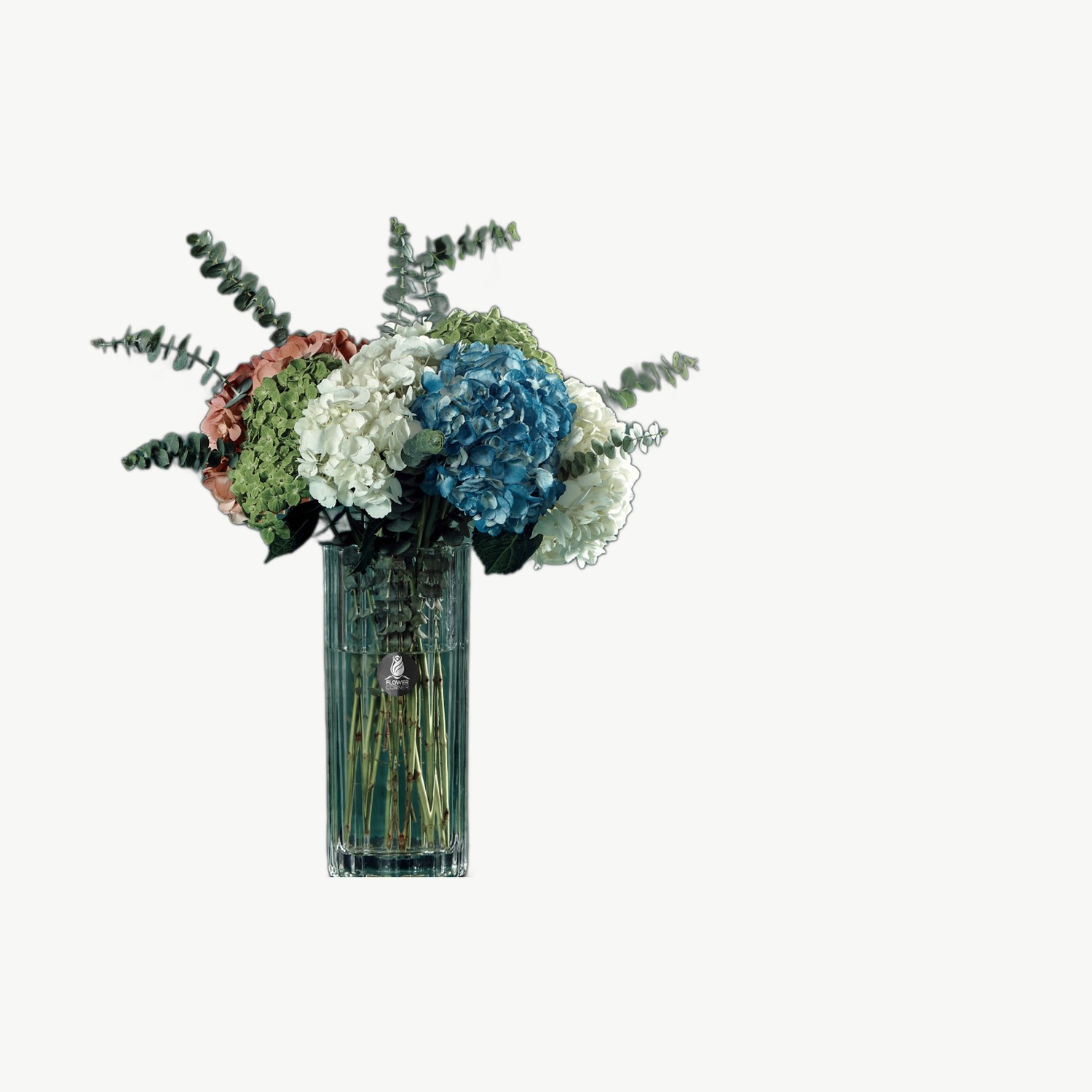 Blue Hydrangea Vase