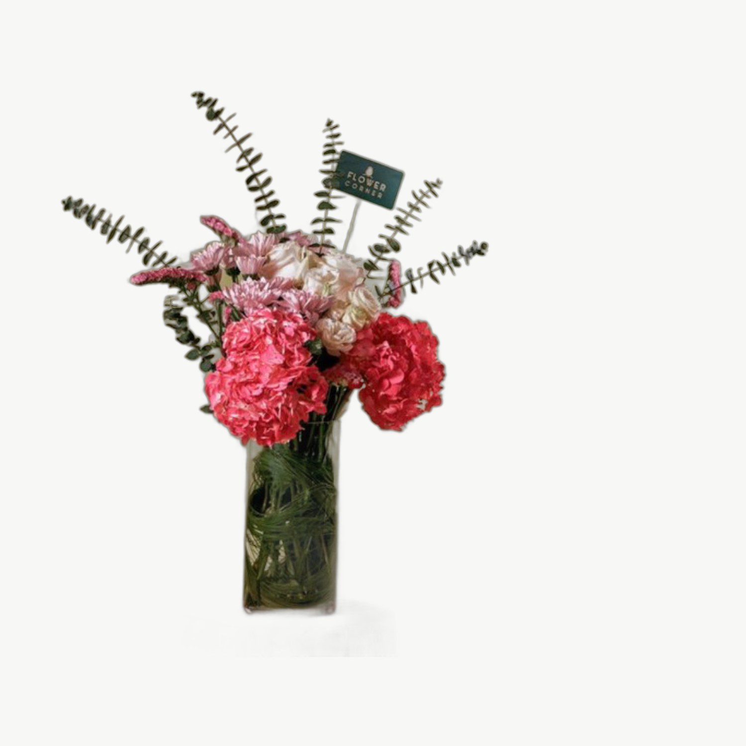 Pink Rose Vase