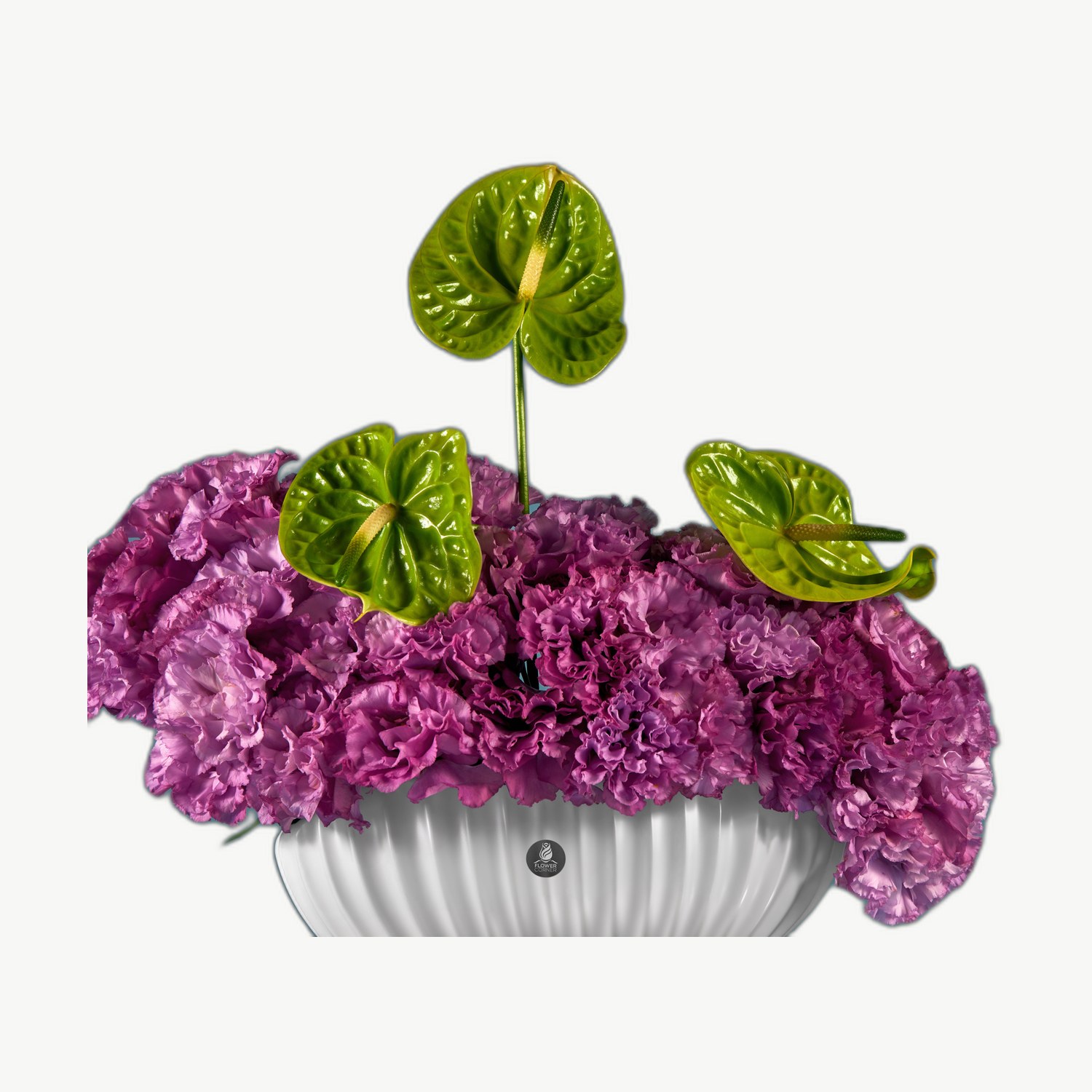 Purple Hydrangea Bowl