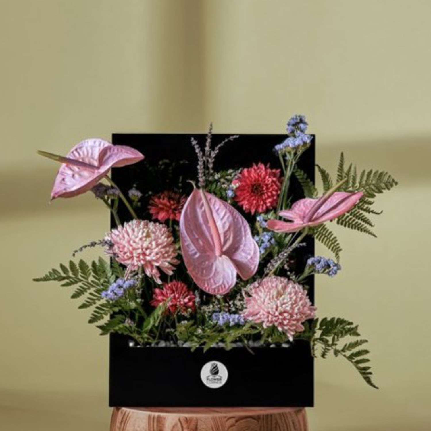 Pink Anthurium Box