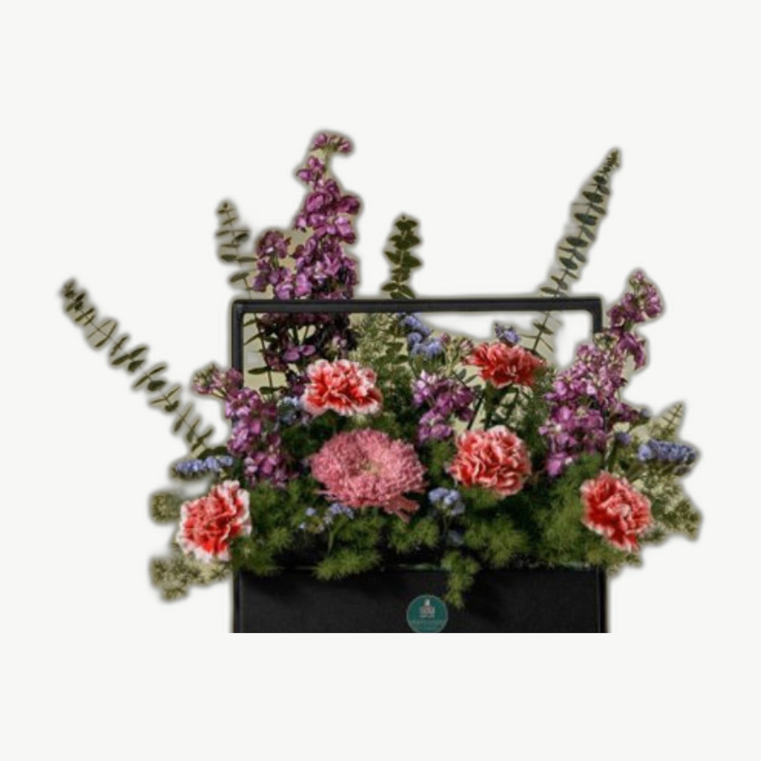 Pink Flower Bag
