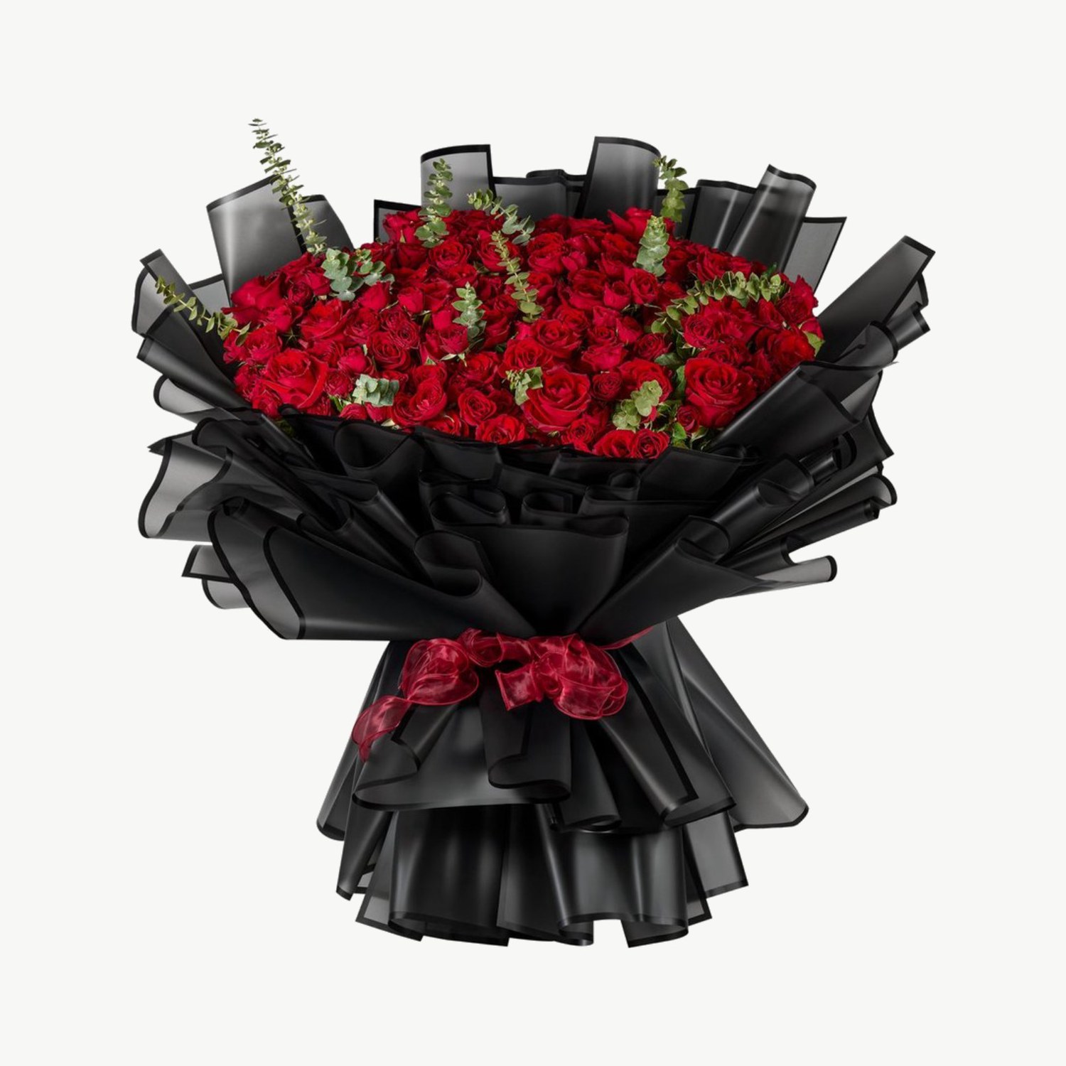 Midnight Velvet Red Rose Bouquet