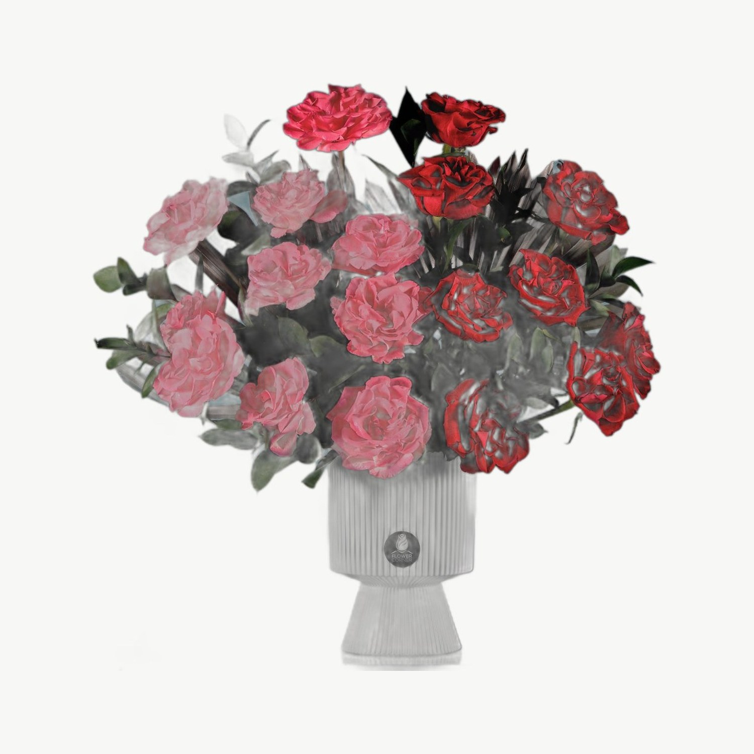 Pink Carnation Vase