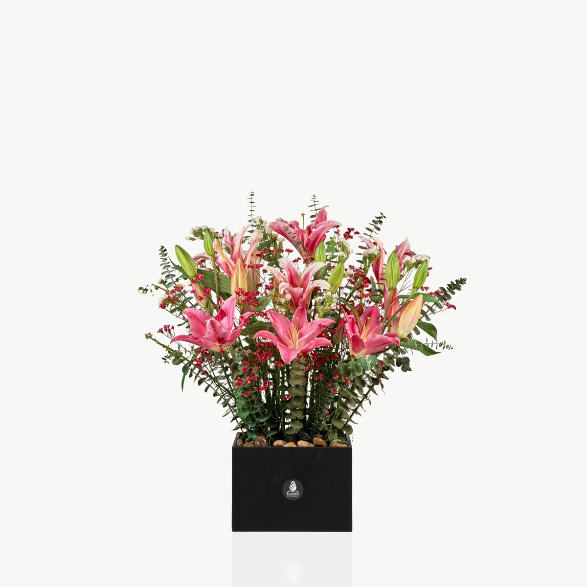Gold Event Flower Stand