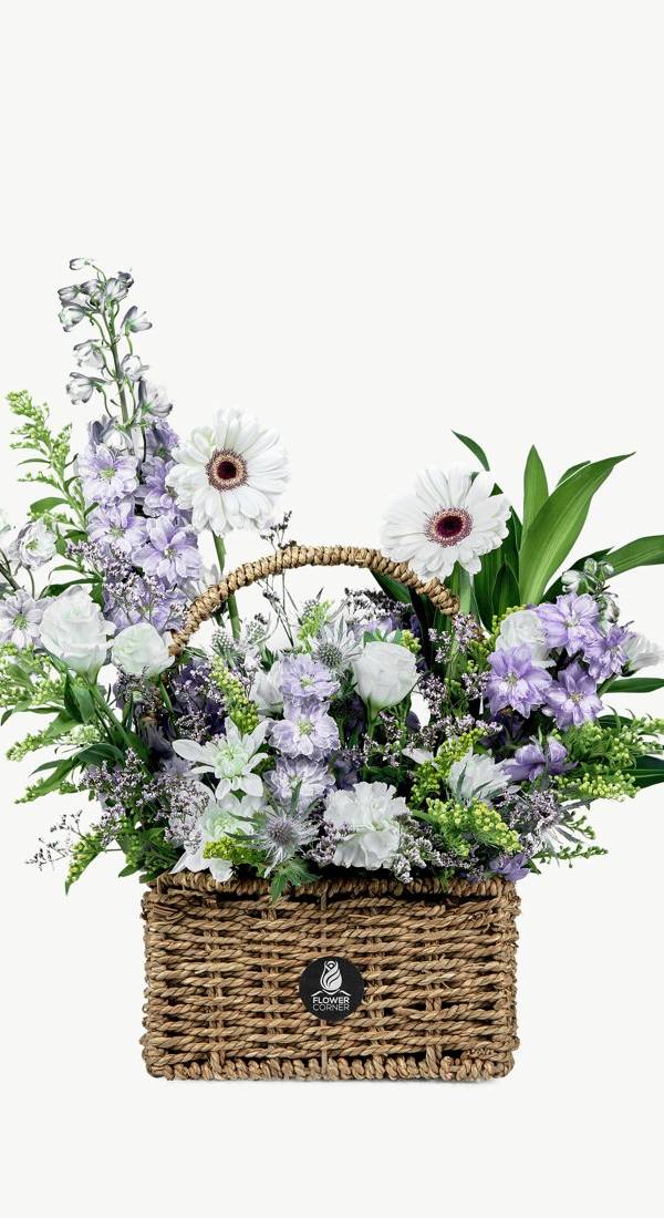 Lavender Breeze Basket