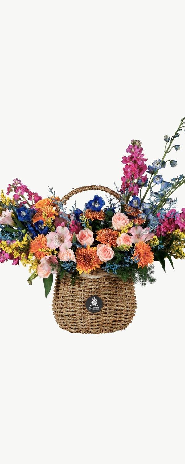 Wildflower Festival Basket