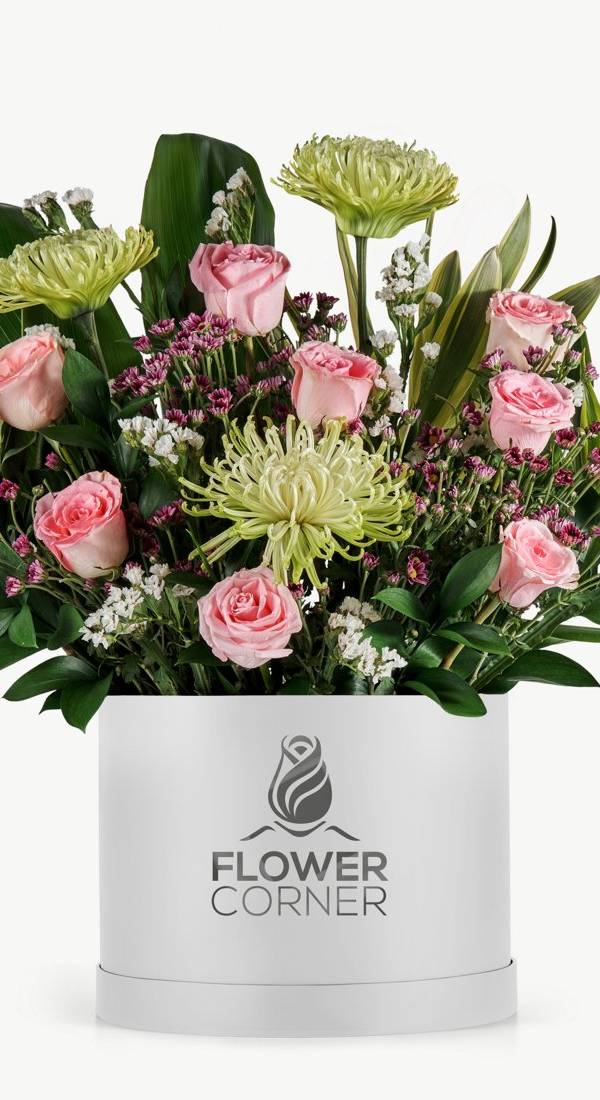 Blush Garden Hatbox