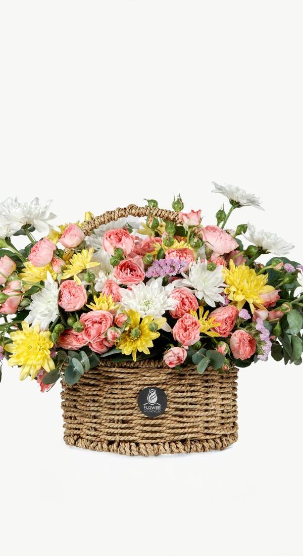 English Garden Basket