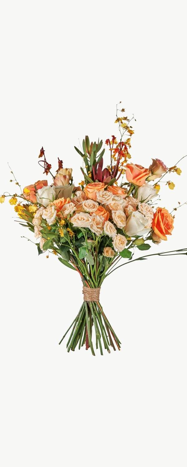Peach Sorbet Bouquet