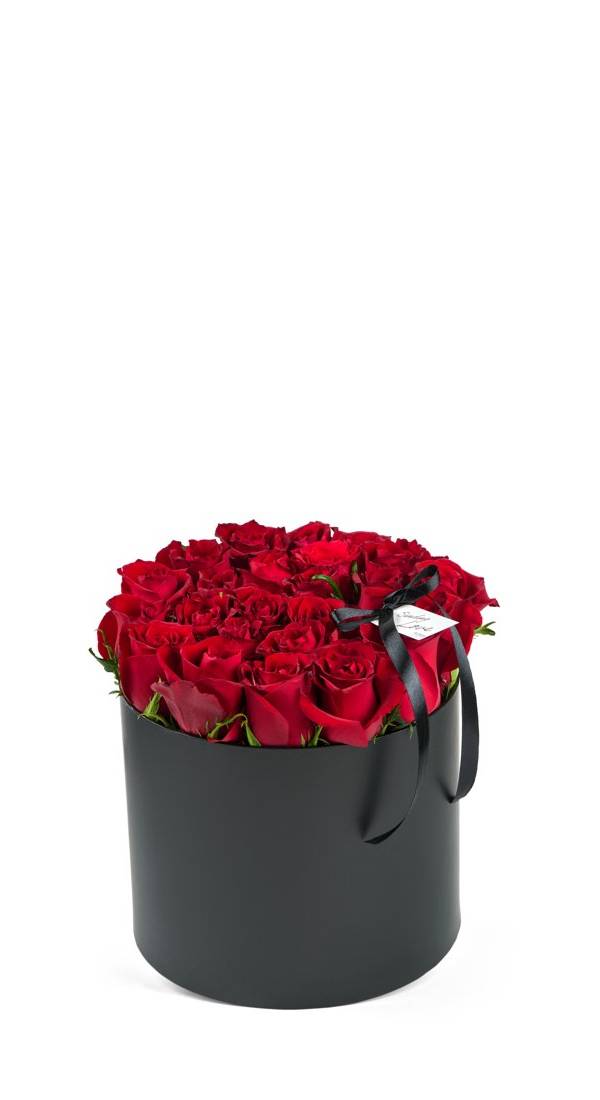 Grand Noir Rose Box