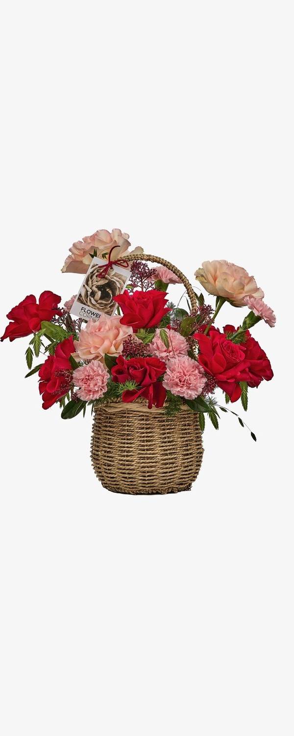 Country Rose Basket