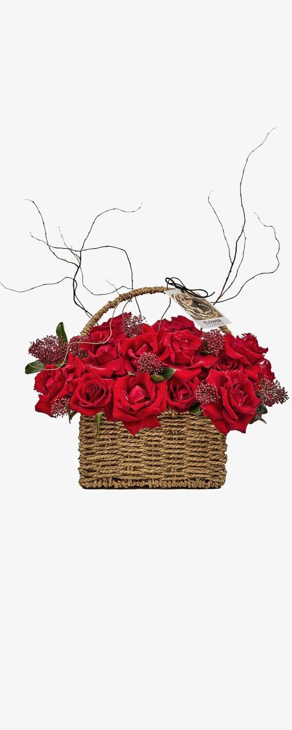 Ruby Willow Basket