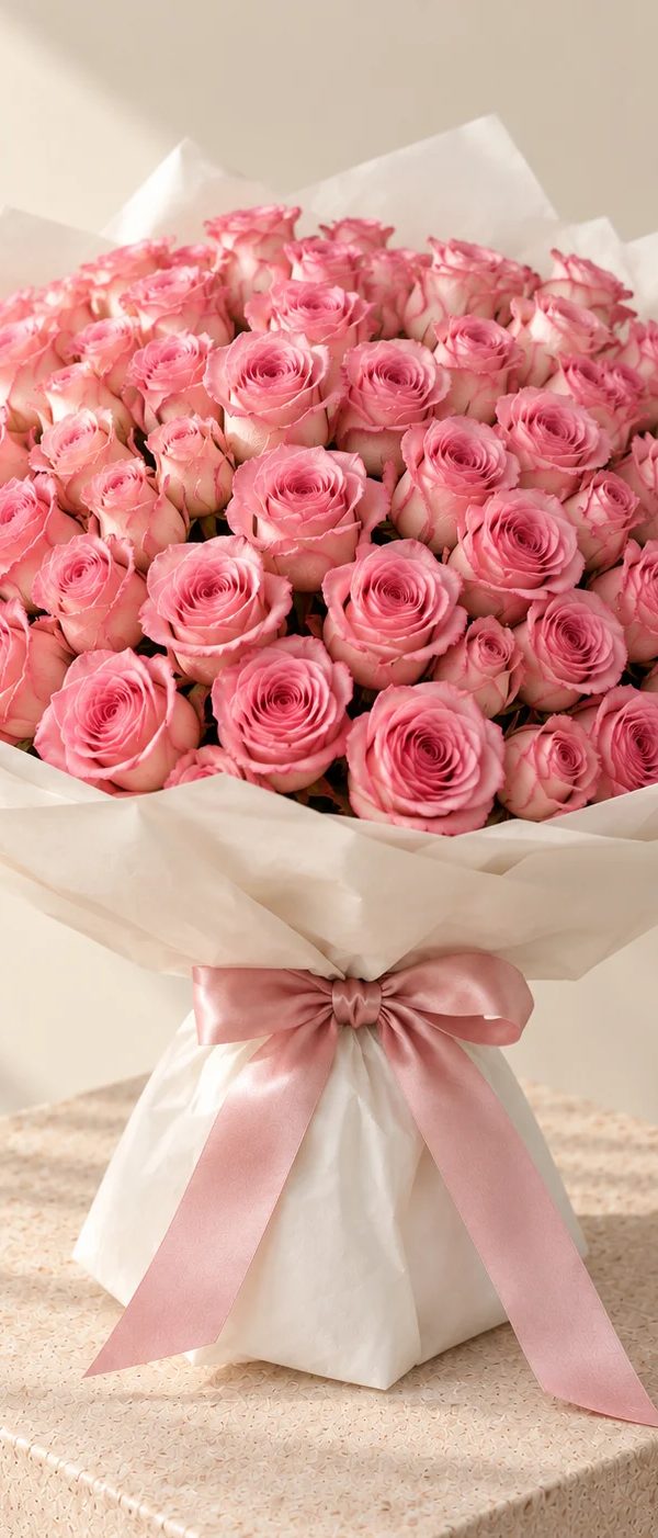 Pink Reverie — 100 Roses