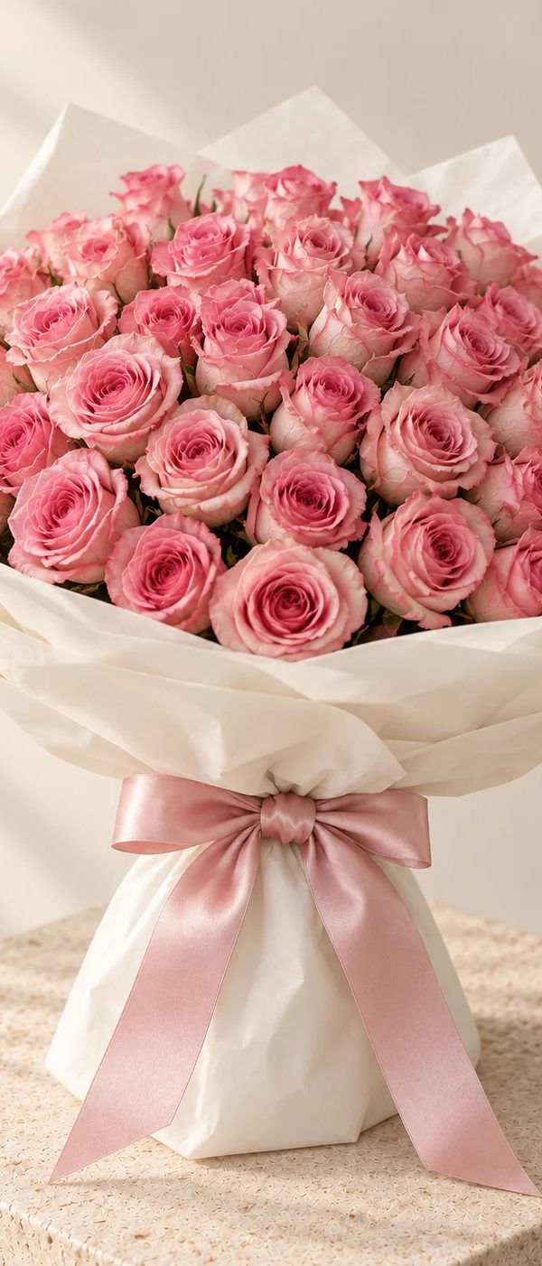 Pink Reverie — 50 Roses