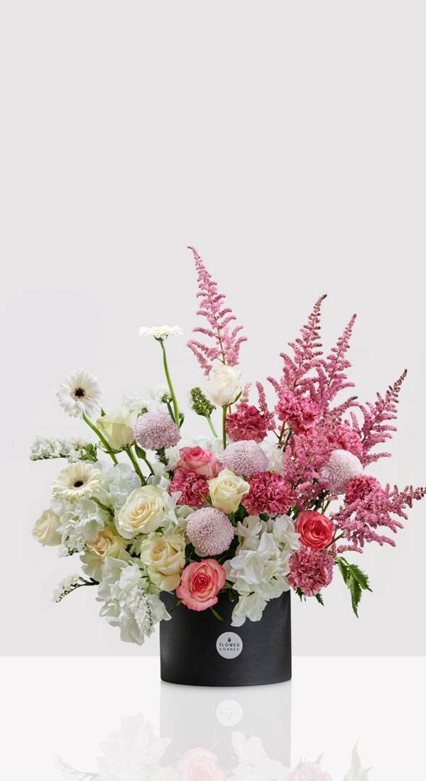 Rose and Astilbe Elegance