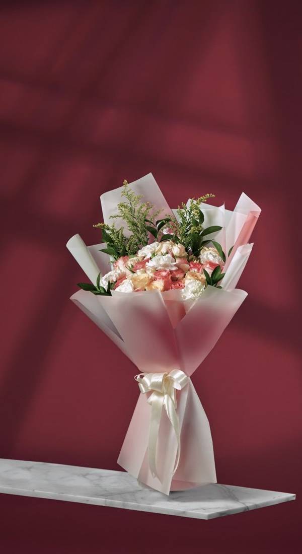 Whispering Blush Bouquet