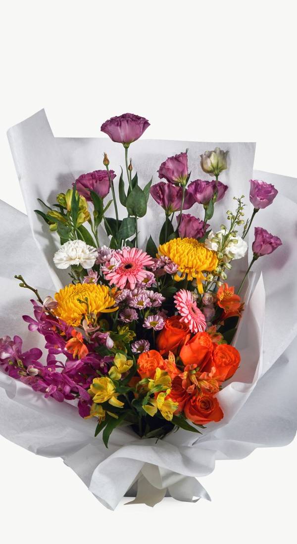 Vibrant Carnival Mixed Bouquet