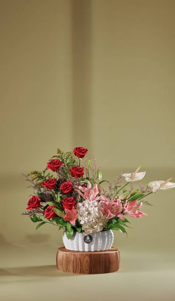 Heavenly Fragrance Vase Arrangement