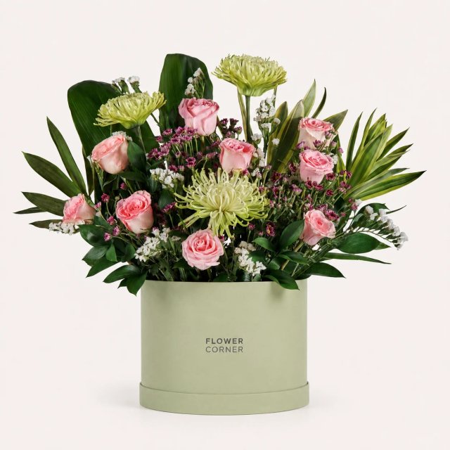 Green Garden Box — Matte pistachio