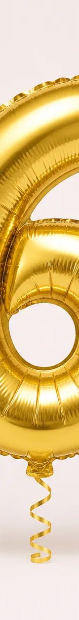 Number 6 balloon