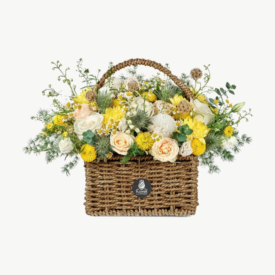 Ivory Breeze Basket