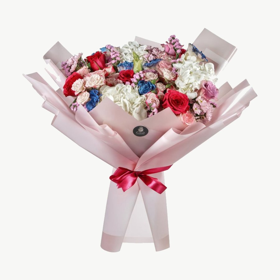 Vibrant Carnival Mixed Bouquet