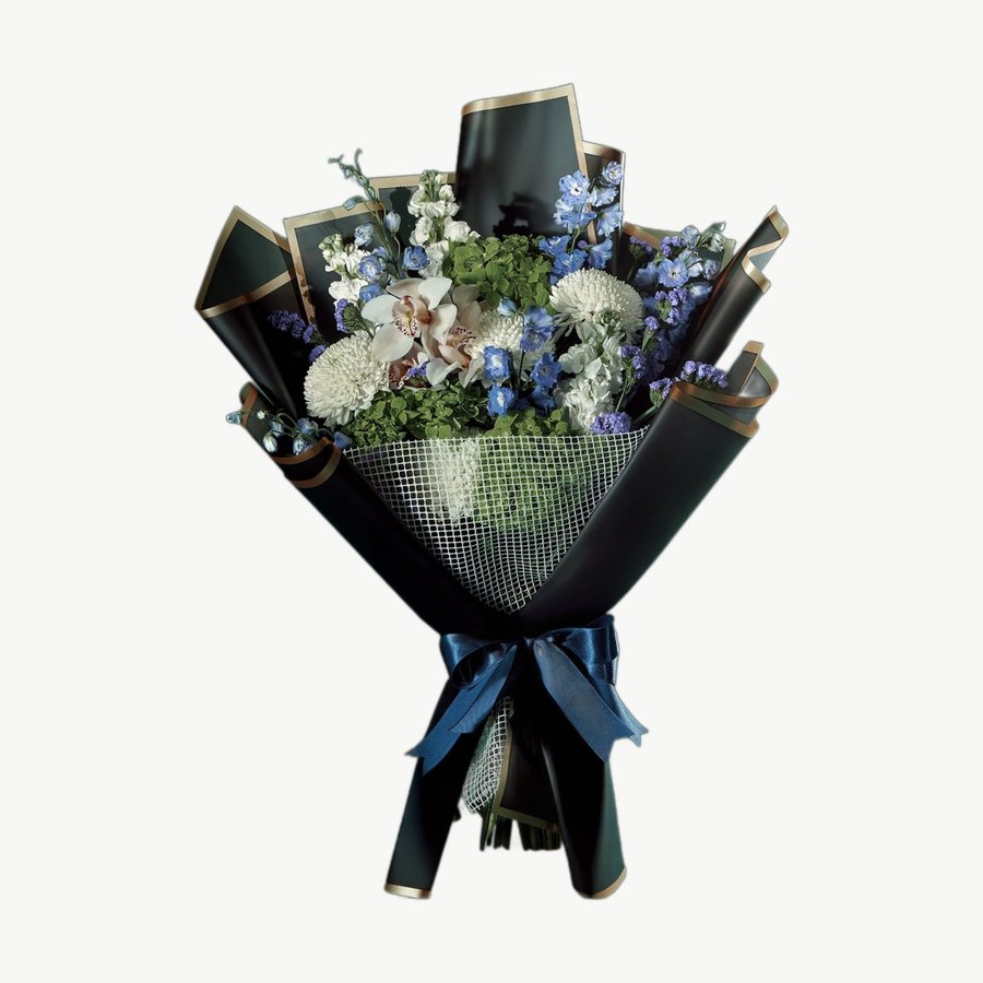 Blue & White Bouquet