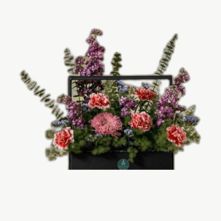 Pink Flower Bag