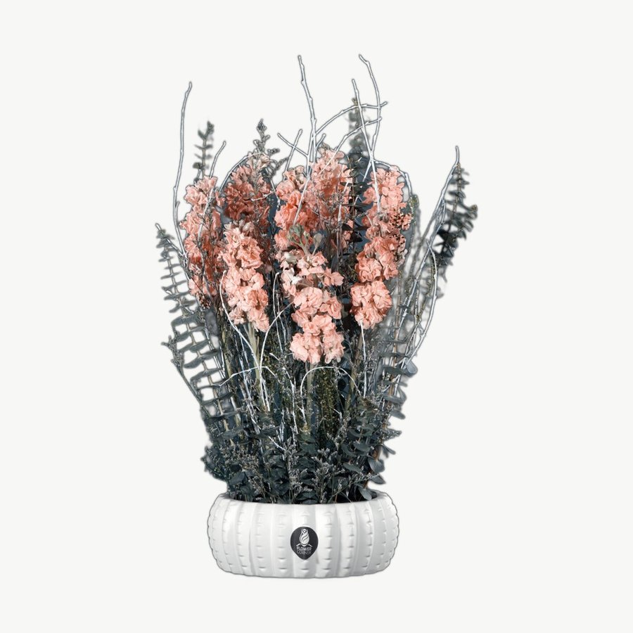 Coral Rose Vase