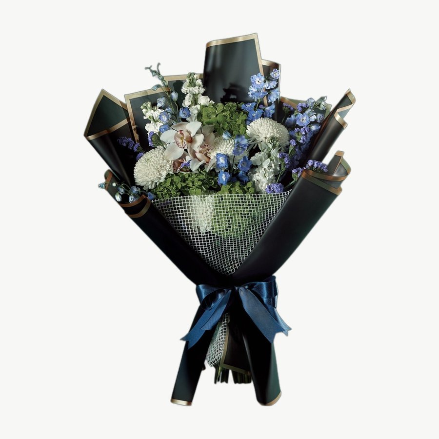 Blue & White Bouquet