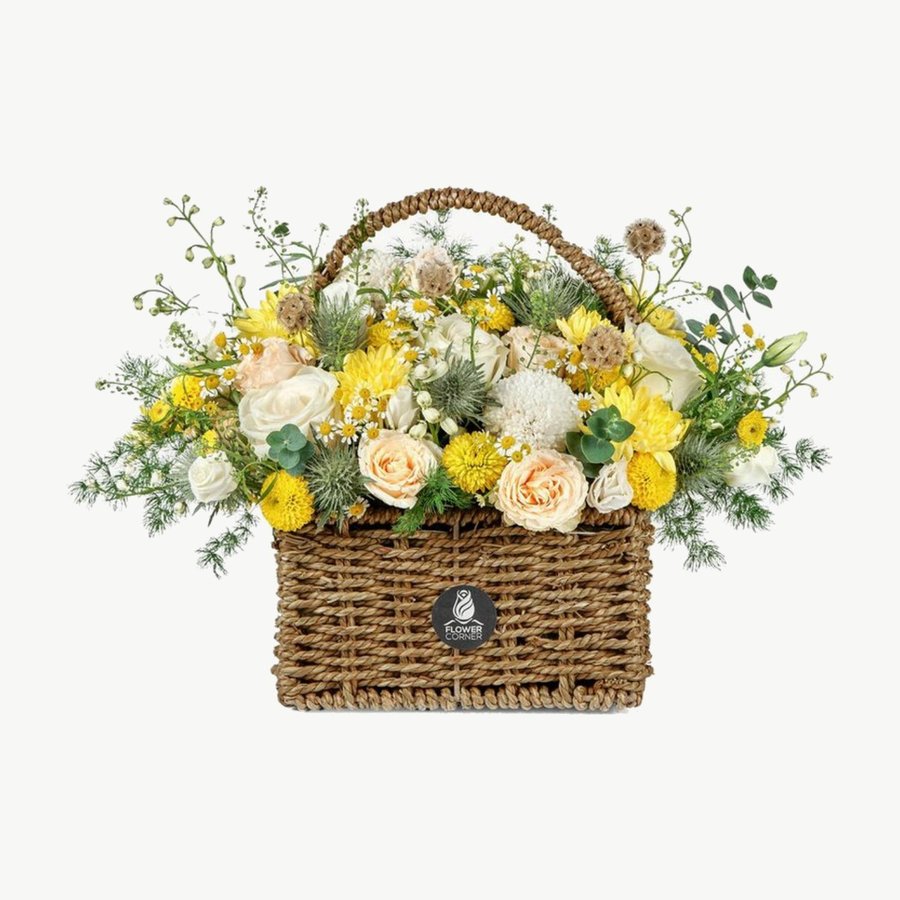 Ivory Breeze Basket
