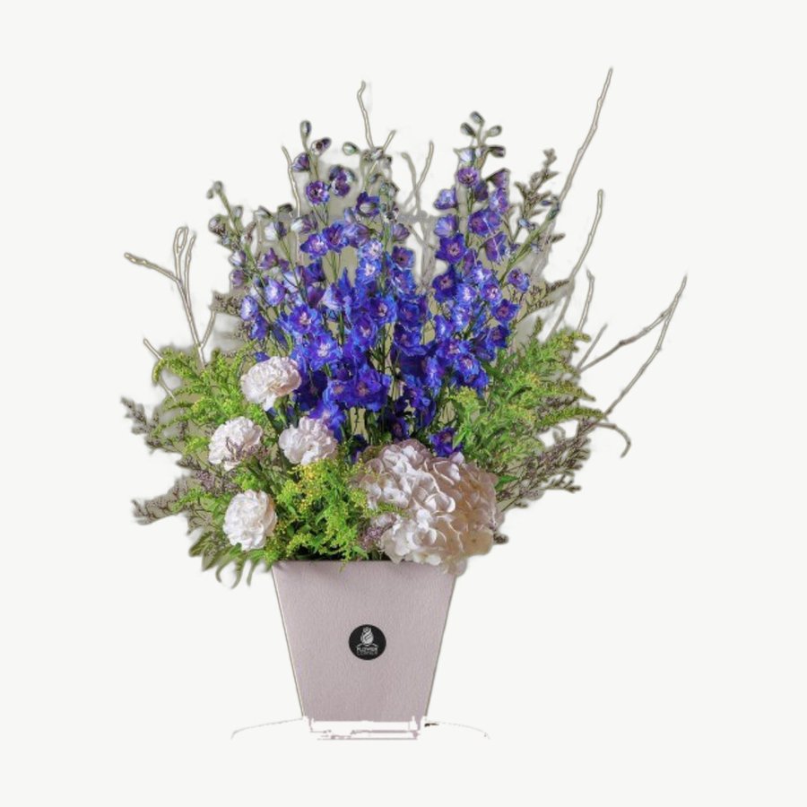 Blue Blush Vase
