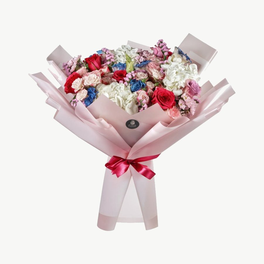 Vibrant Carnival Mixed Bouquet