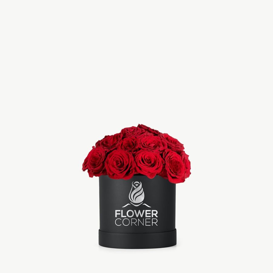 Crimson Heart Rose & Gerbera Box